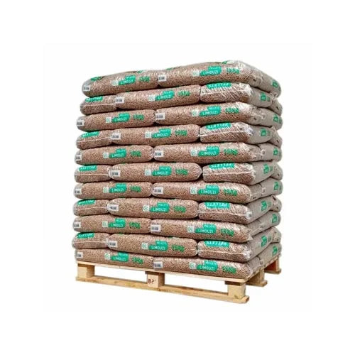 Pellets Limouzi Palette de 66 Sacs de 15 kg 100 % Résineux